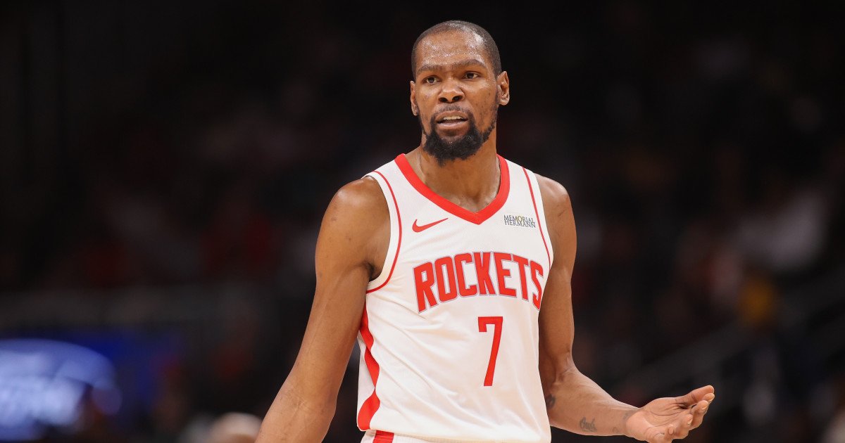 Kevin Durant Shuts Down Latest Burner Account Drama, Focuses on Rockets' Season