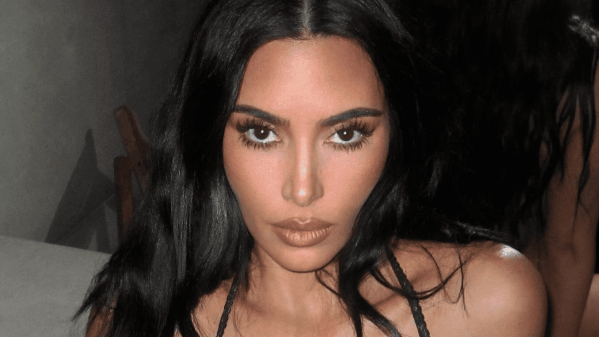 Kim Kardashian, 45, Stuns in Risky Leopard Print Skims Swimsuit