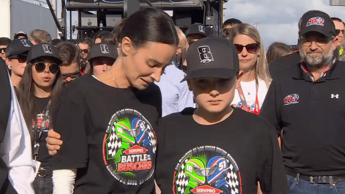 Kyle Busch's Wife Samantha Shows Unwavering Strength at Charlotte Tribute