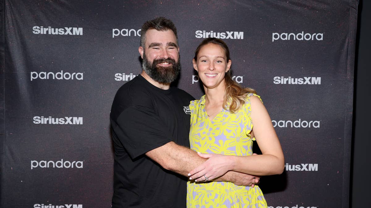 Kylie Kelce Teases Travis's Wedding Details—But Mum's the Word