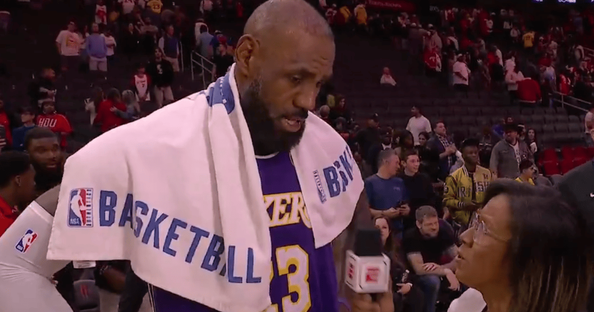 LeBron's Heartfelt Sideline Moment: 'I Love You, You're Awesome' to ESPN's Lisa Salters