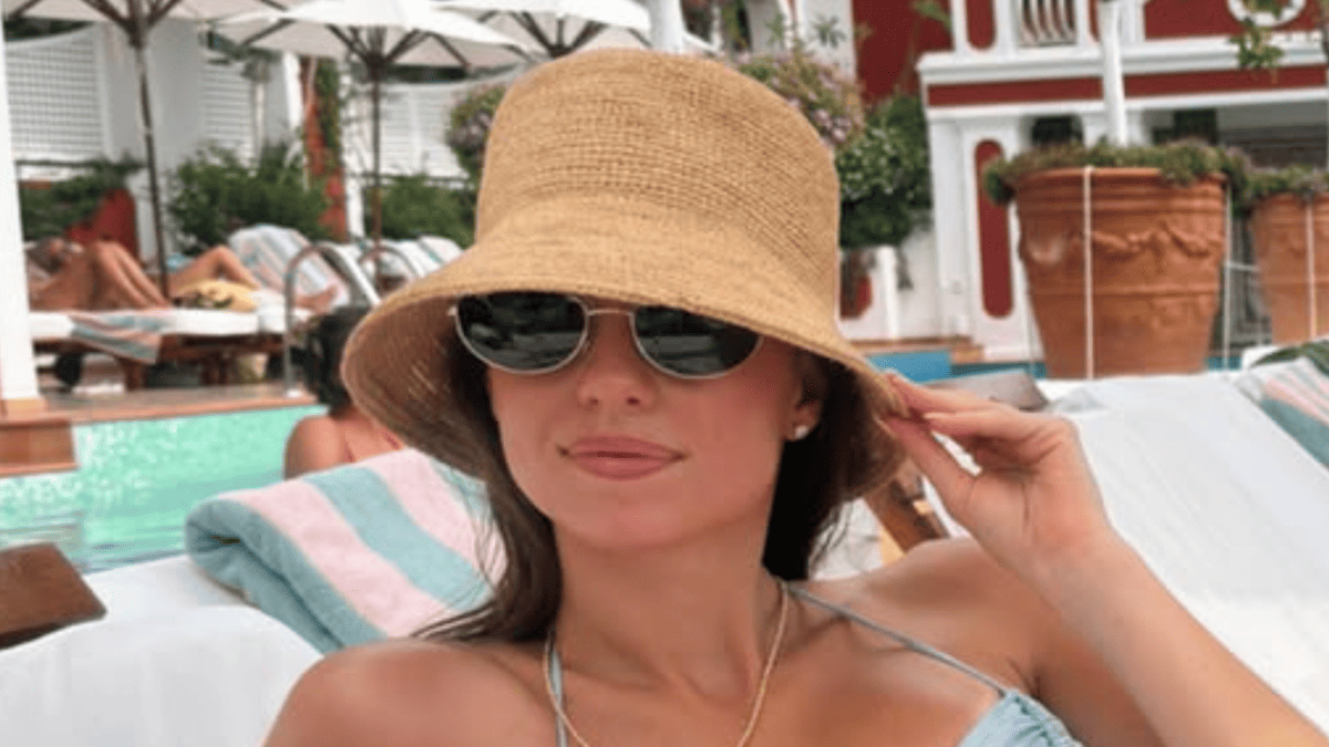 Mac Jones' Ex Sophie Scott Sets Instagram Ablaze with Positano Pool Photo