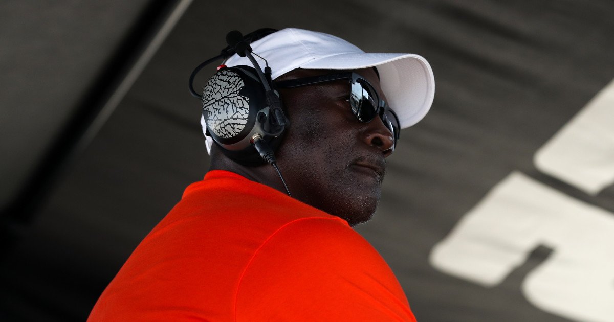 Magic Johnson Salutes Michael Jordan's Historic NASCAR Three-Peat