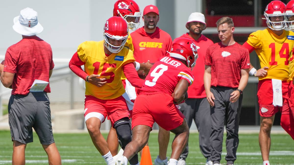 Mahomes' New Training Camp Obsession: Rookie Cyrus Allen