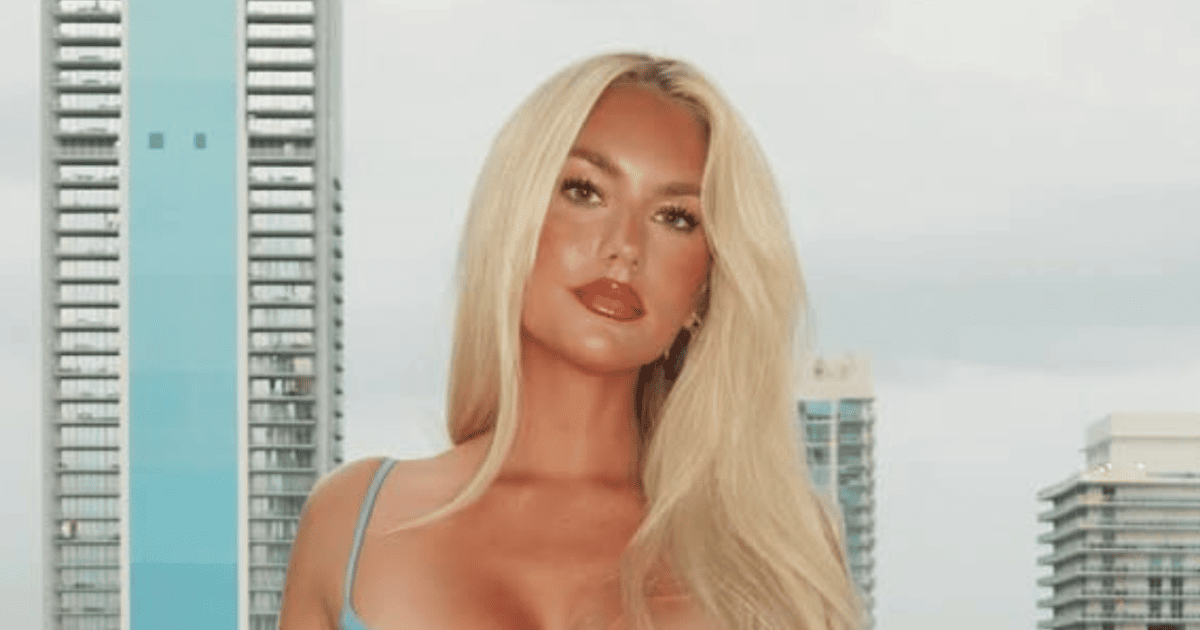 Marissa Ayers' Sizzling Blue Swimsuit Snap Steals NFL Offseason Spotlight