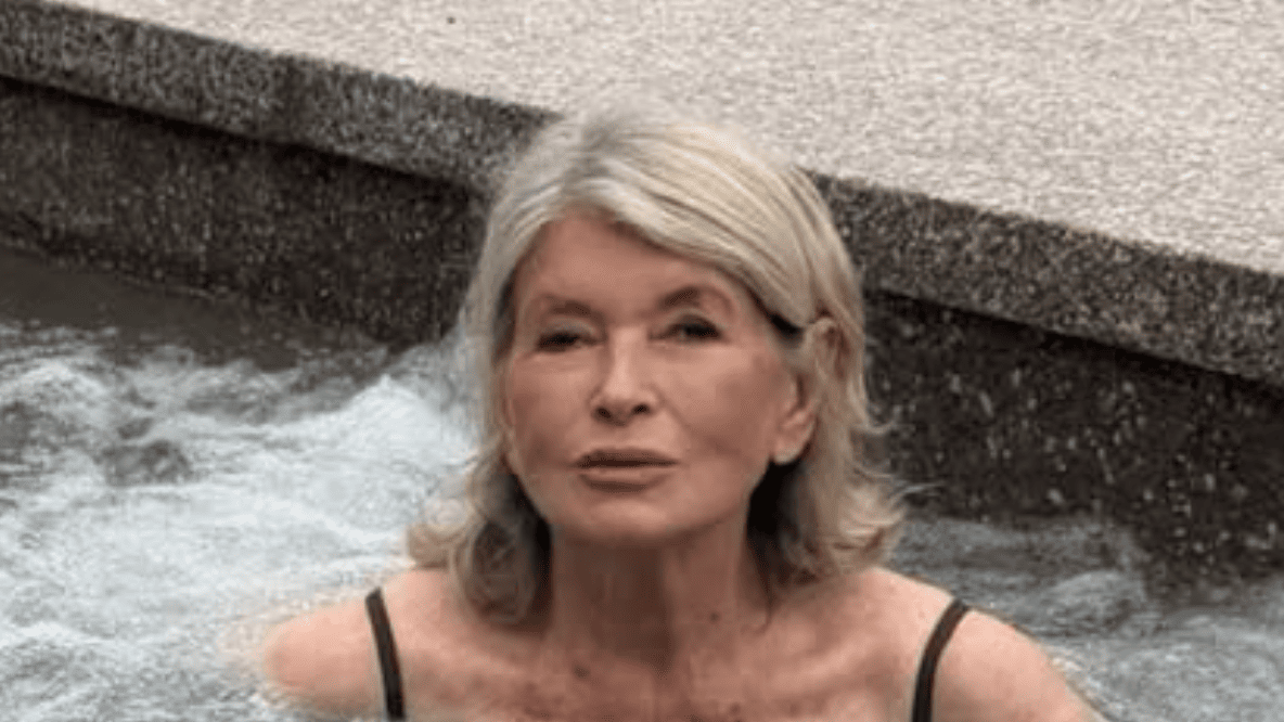 Martha Stewart's 85th Birthday Hot Tub Snap Racks Up 140K Likes