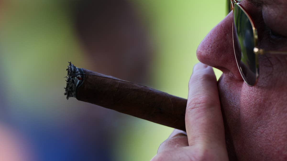 Massachusetts High School Lacrosse Team Forfeits Playoff After Graduation Cigar Photo