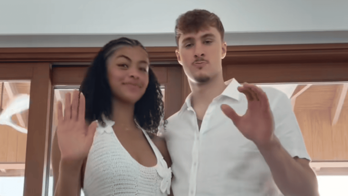 Mavs Star Cooper Flagg Goes Public with Duke Women's Basketball Player Arianna Roberson