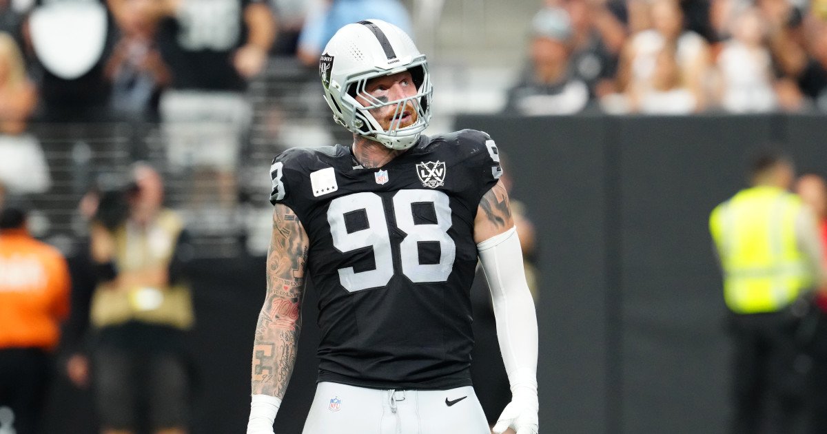 Maxx Crosby's 13-Minute Tearful Goodbye to Raider Nation After Shocking Trade