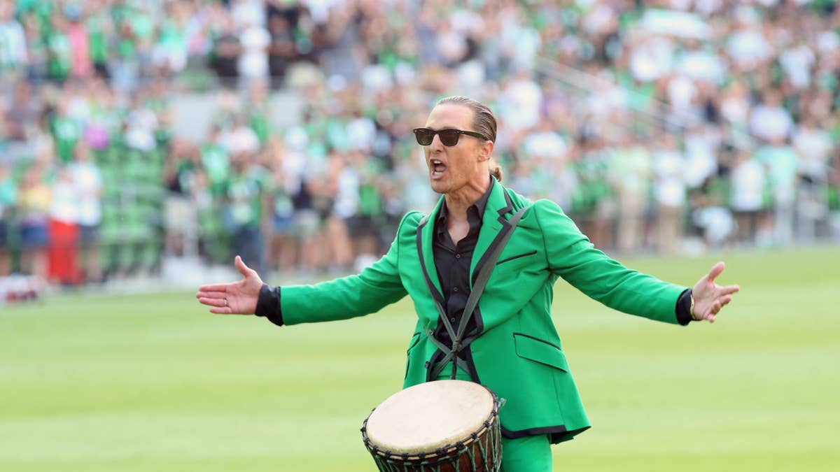 McConaughey Puts His Faith in Ronaldo to Silence Critics Today