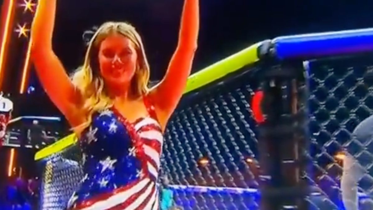 Meet the Ring Girl Who Stole the Show at UFC 250: Chrissy Blair