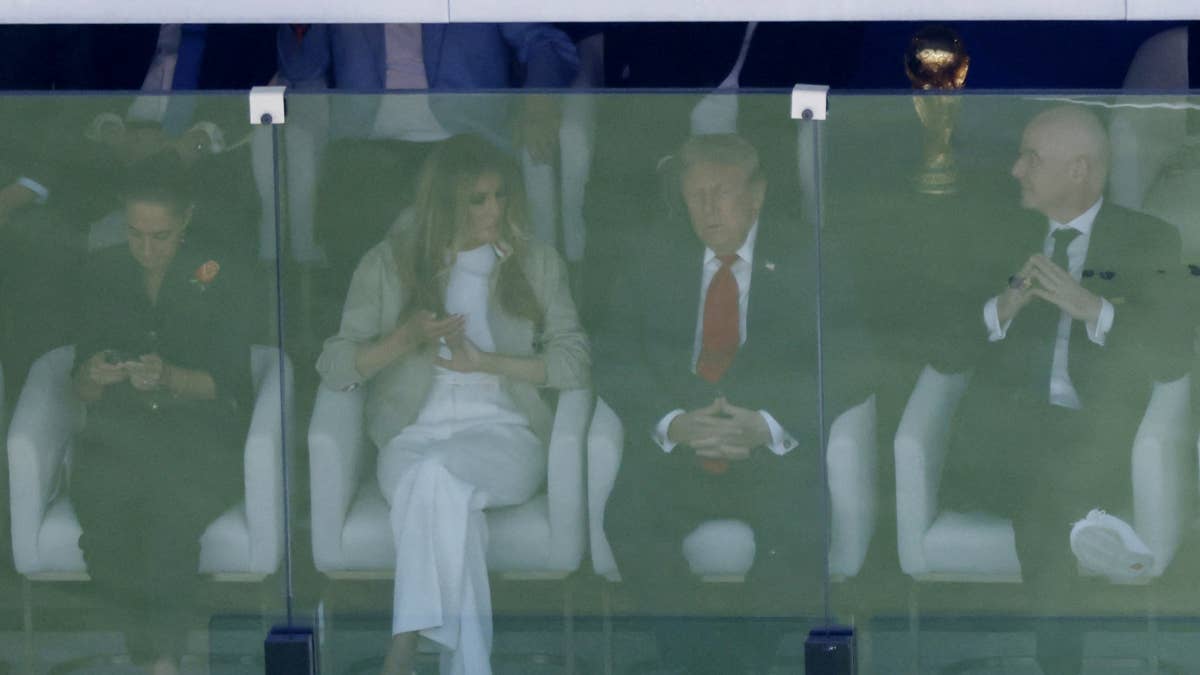 Melania Trump's $3,000 World Cup Final Outfit Sparks Debate