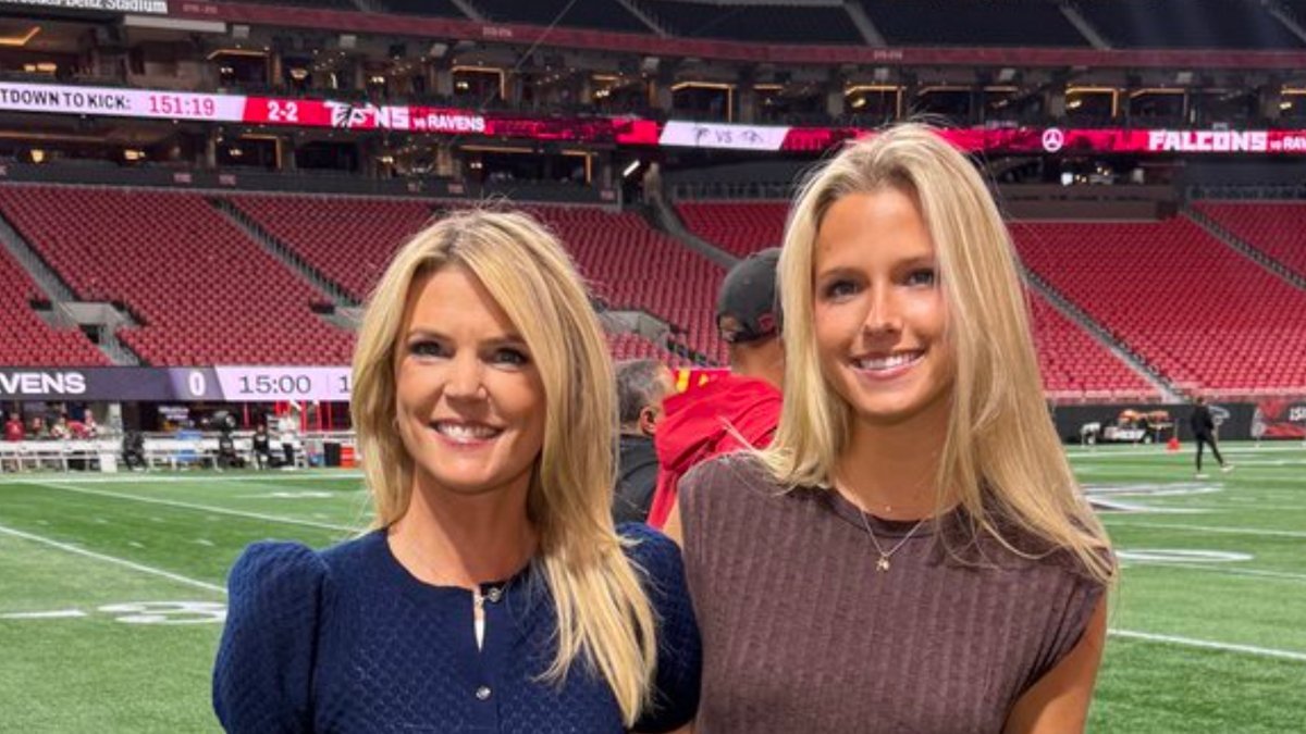 Melissa Stark Shares Heartwarming Sideline Moment with Daughter Before Ravens-Falcons Clash