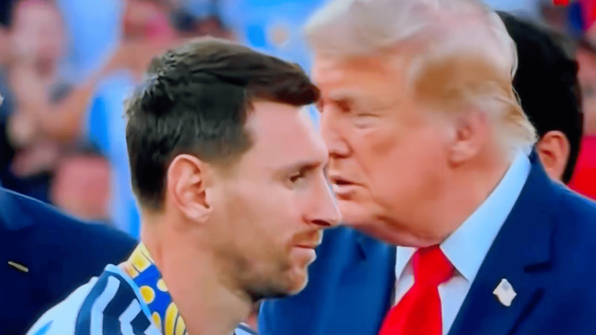 Messi's Cold Shoulder to Trump Sparks Fury After World Cup Final Loss