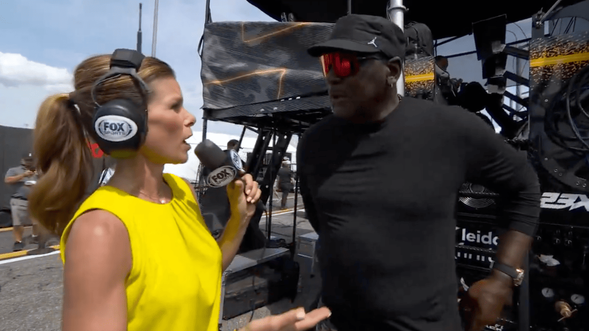Michael Jordan's Unfiltered NASCAR Antics Keep Social Media Buzzing