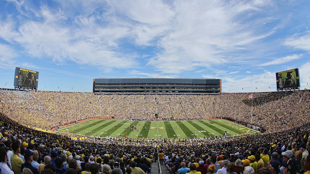 Michigan Fans Furious Over New Ads at 'The Big House'