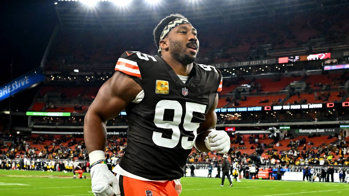 Myles Garrett's Classy Farewell to Cleveland Shows Why He's a Legend