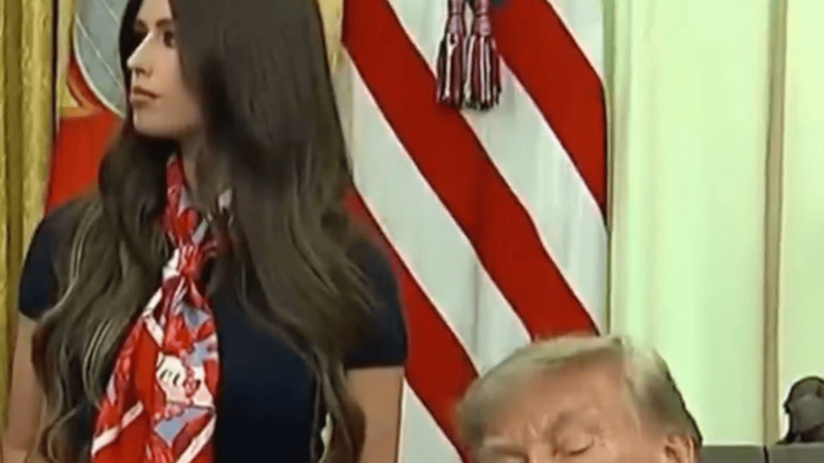 Mystery Woman in Viral Trump Video Finally Identified