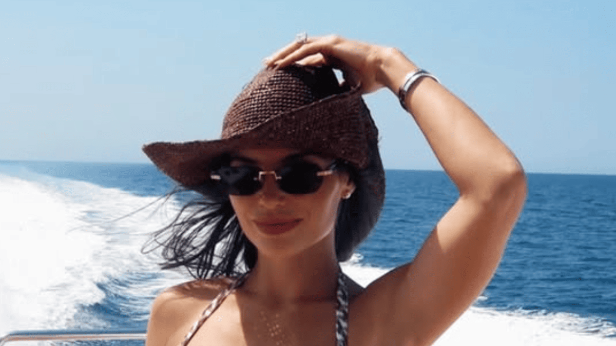 NFL Coach's Wife Stuns in Sizzling Swimsuit Snap from European Getaway