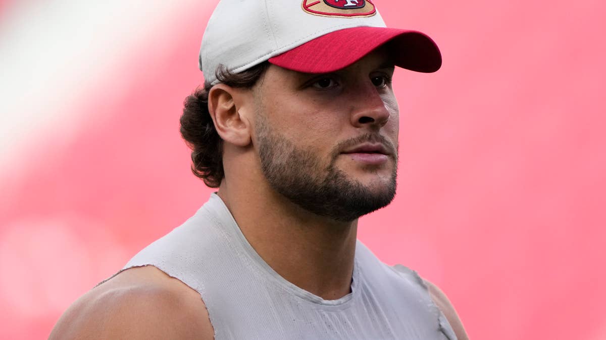 Nick Bosa Celebrates Ryan Clark's ESPN Firing with a Simple Emoji