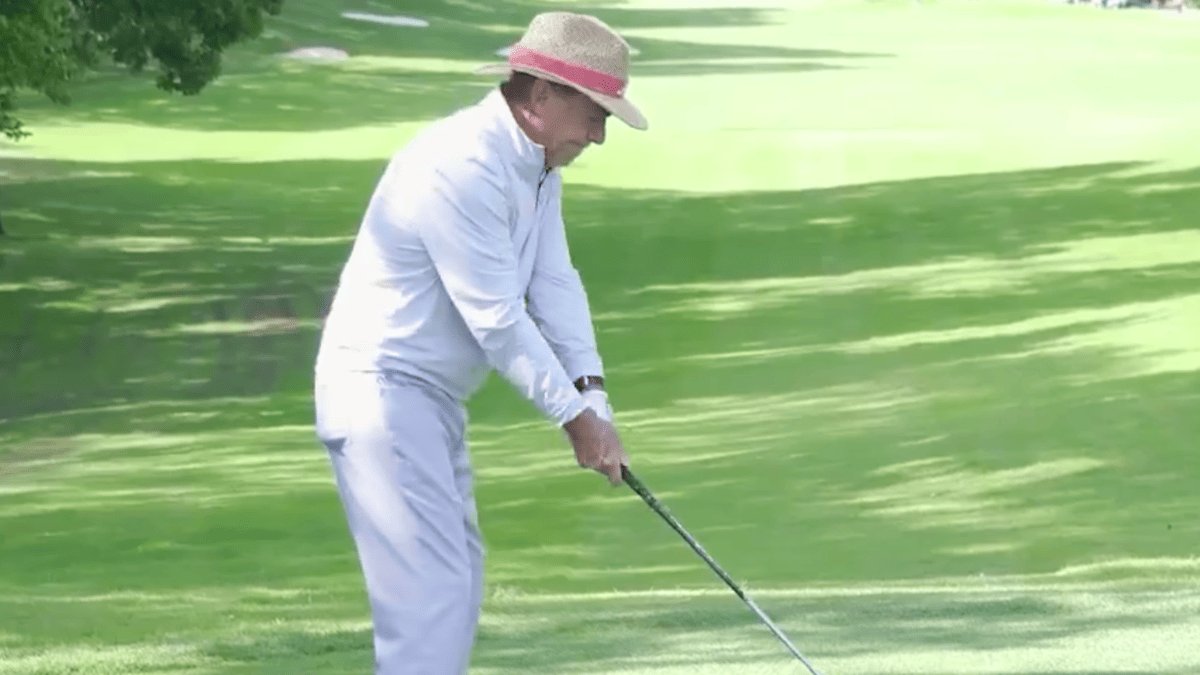 Nick Saban's Golf Swing Video Sparks Doubt Over His Augusta National Score