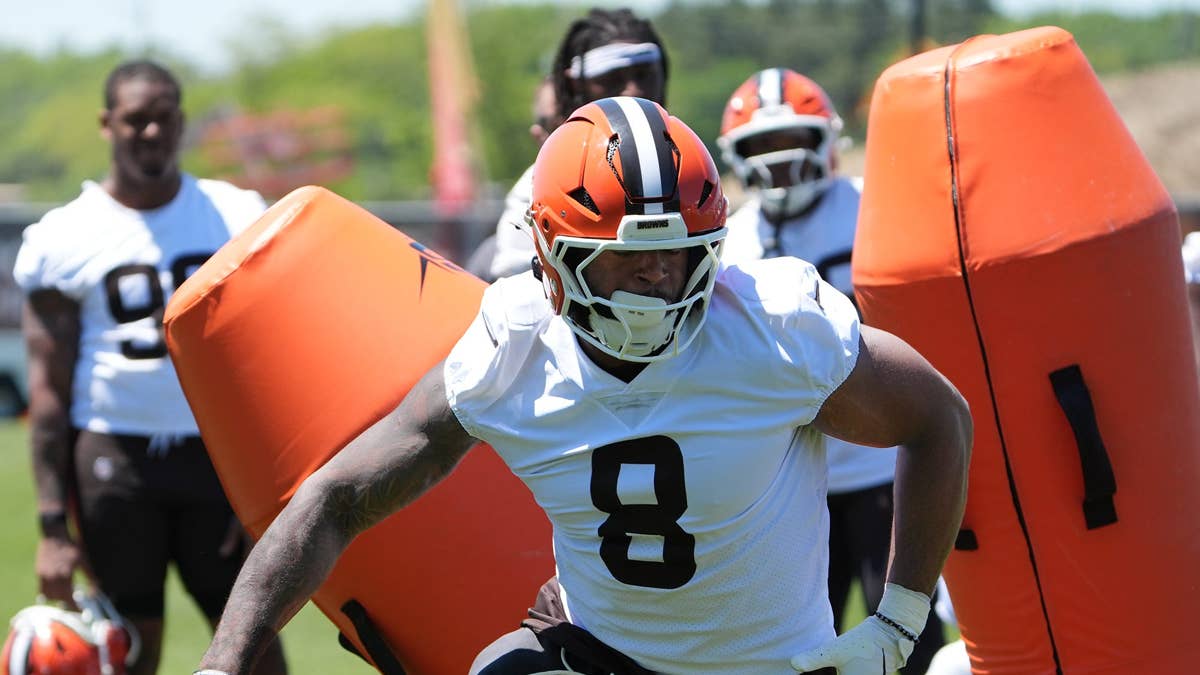 No. 8 Standoff Ends? Browns Wait on League Approval for Gabriel's Jersey Switch