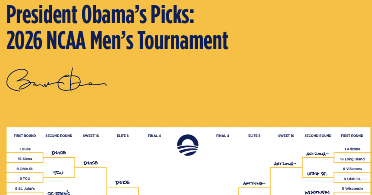 Obama's March Madness Magic: Former President Reveals 2026 Bracket Picks