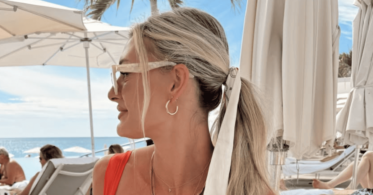 Olympic Star Annie Kunz Sets Social Media Ablaze with Sizzling Red Swimsuit Post