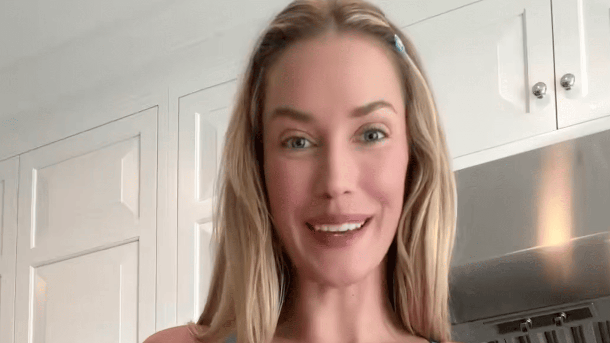 Paige Spiranac's First Cooking Video Cooks Up 7 Million Views