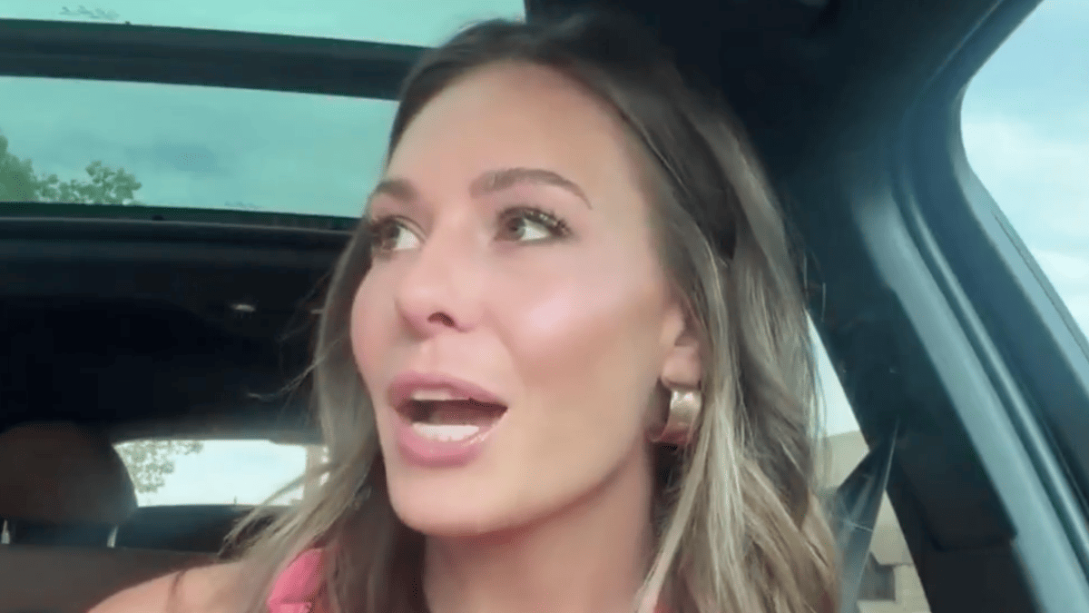Parking Attendant Yells at Taylor McGregor During Live Hit