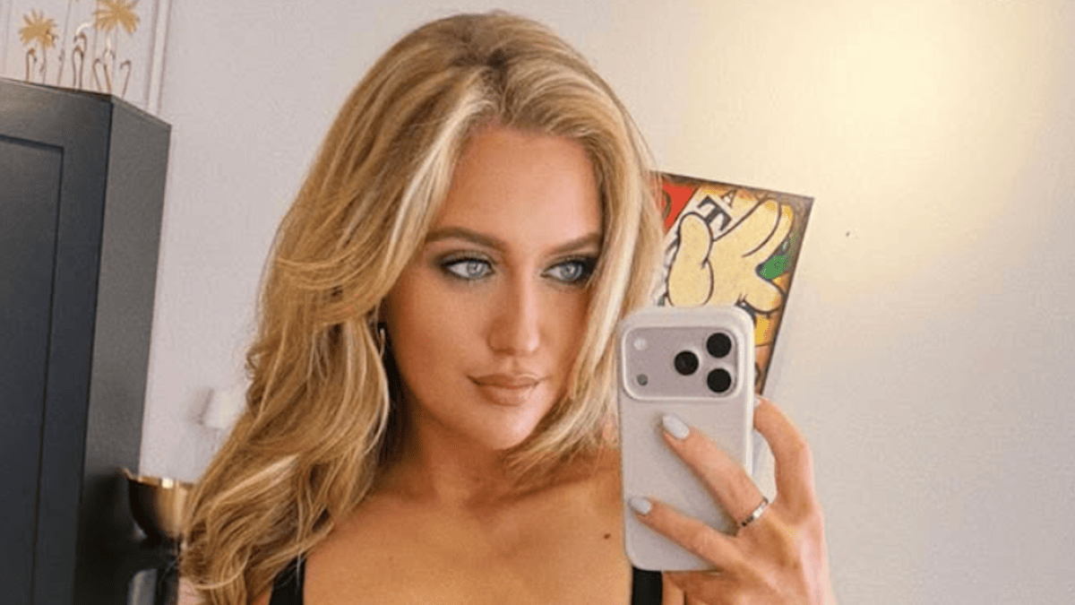 Pat Sajak's Daughter Maggie Stuns Fans in Elegant Off-the-Shoulder Dress