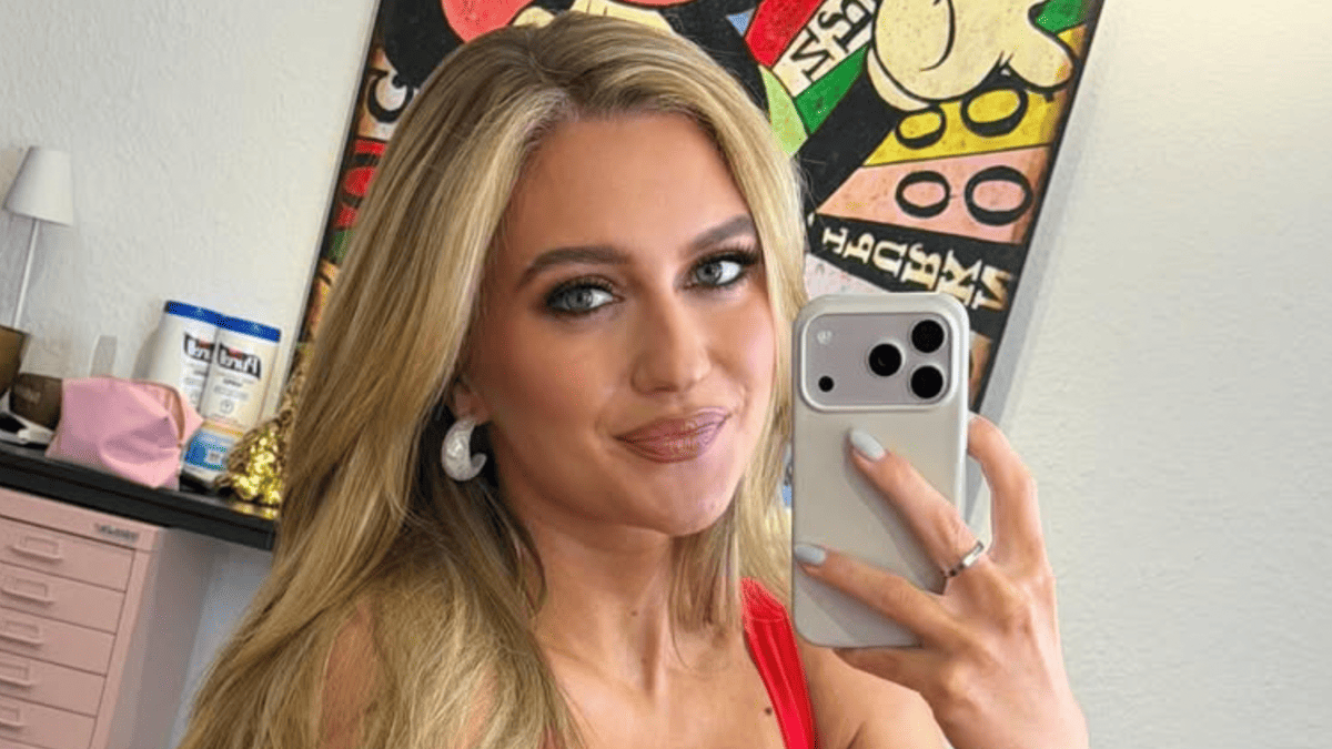 Pat Sajak's Daughter Stuns Fans in Fiery Red Dress, Makes Relationship Official