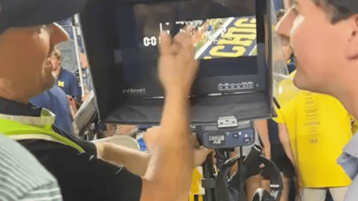 Refs' View of Final Play Sparks Michigan Hail Mary Controversy