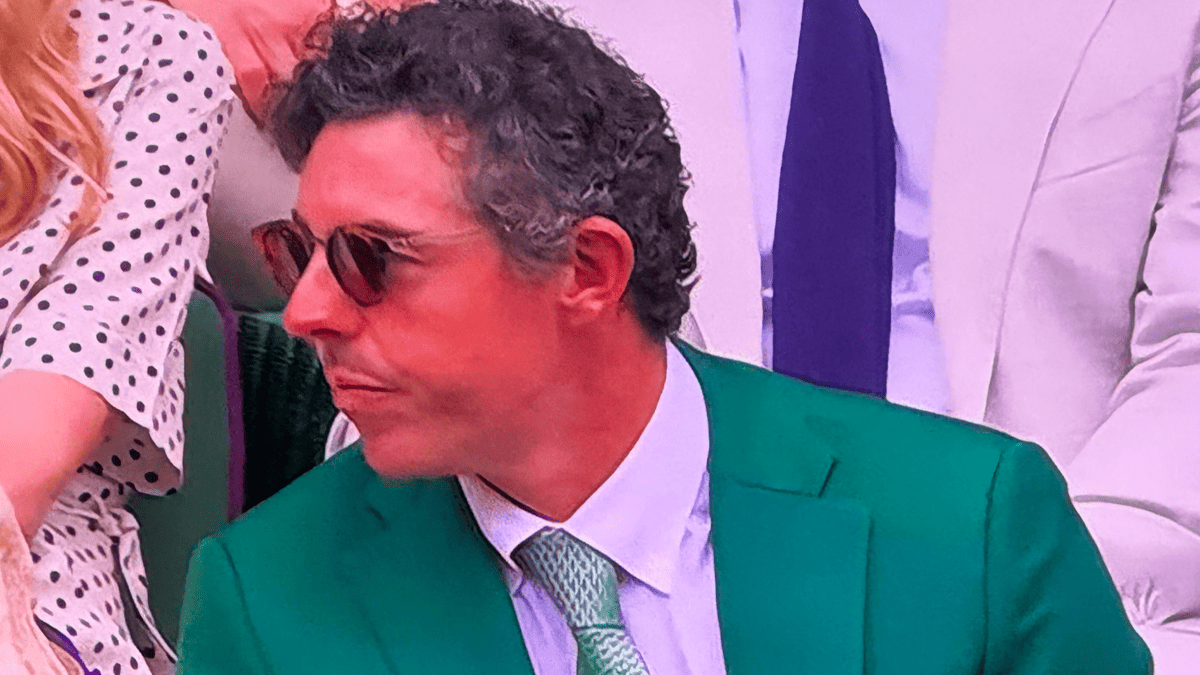 Rory McIlroy Turns Heads at Wimbledon in His Masters Green Jacket