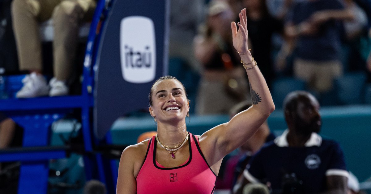 Sabalenka's Trump Photo Sparks Firestorm Ahead of Miami Open Final