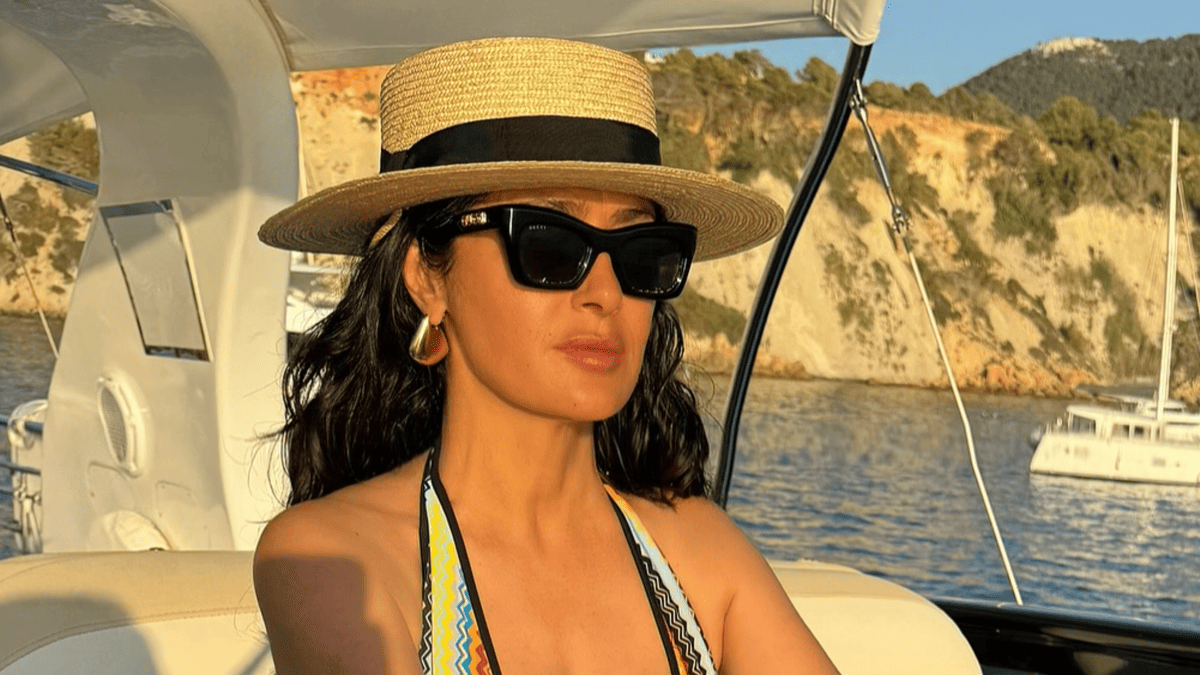 Salma Hayek's SI Swimsuit Photos Have Fans Calling Her the GOAT