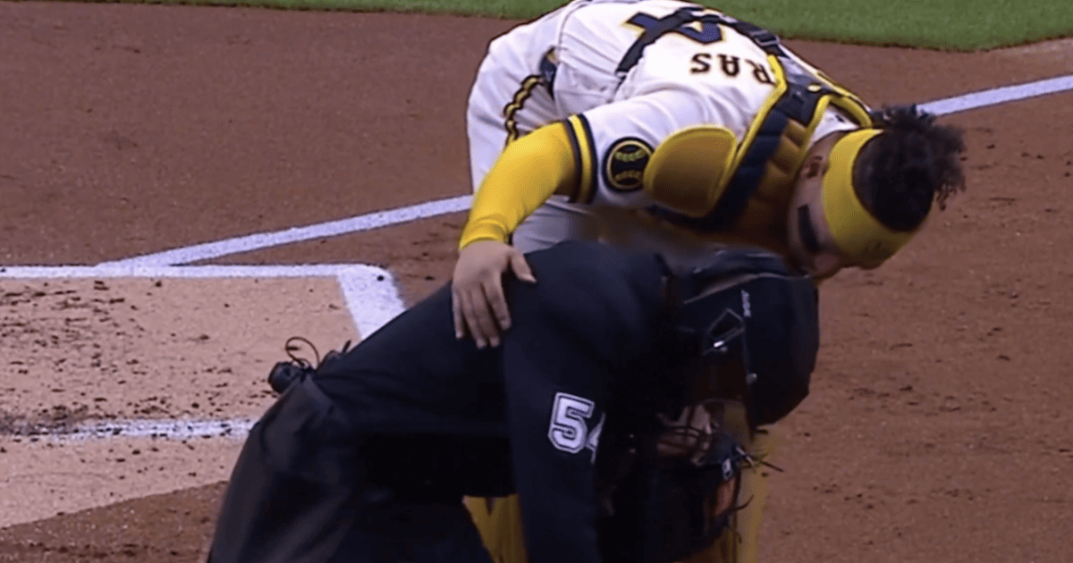 Scary Scene: Veteran Umpire CB Bucknor Struck by 100-MPH Foul Ball, Exits Game