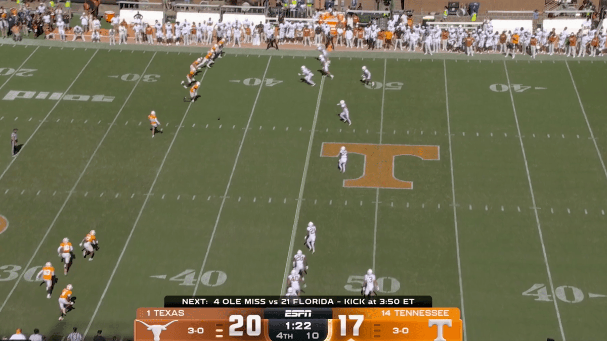 SEC Admits Officiating Blunder in Final Minute of Texas-Tennessee