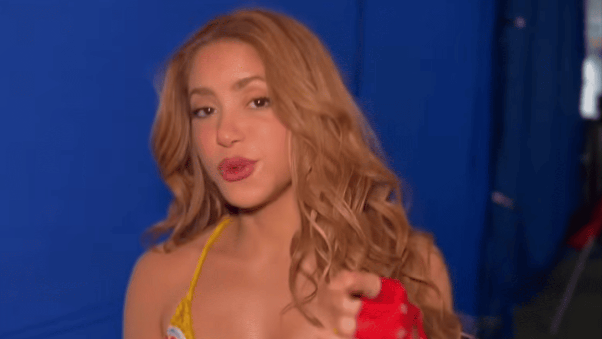 Shakira Goes Wild Backstage Celebrating Colombia's World Cup Triumph
