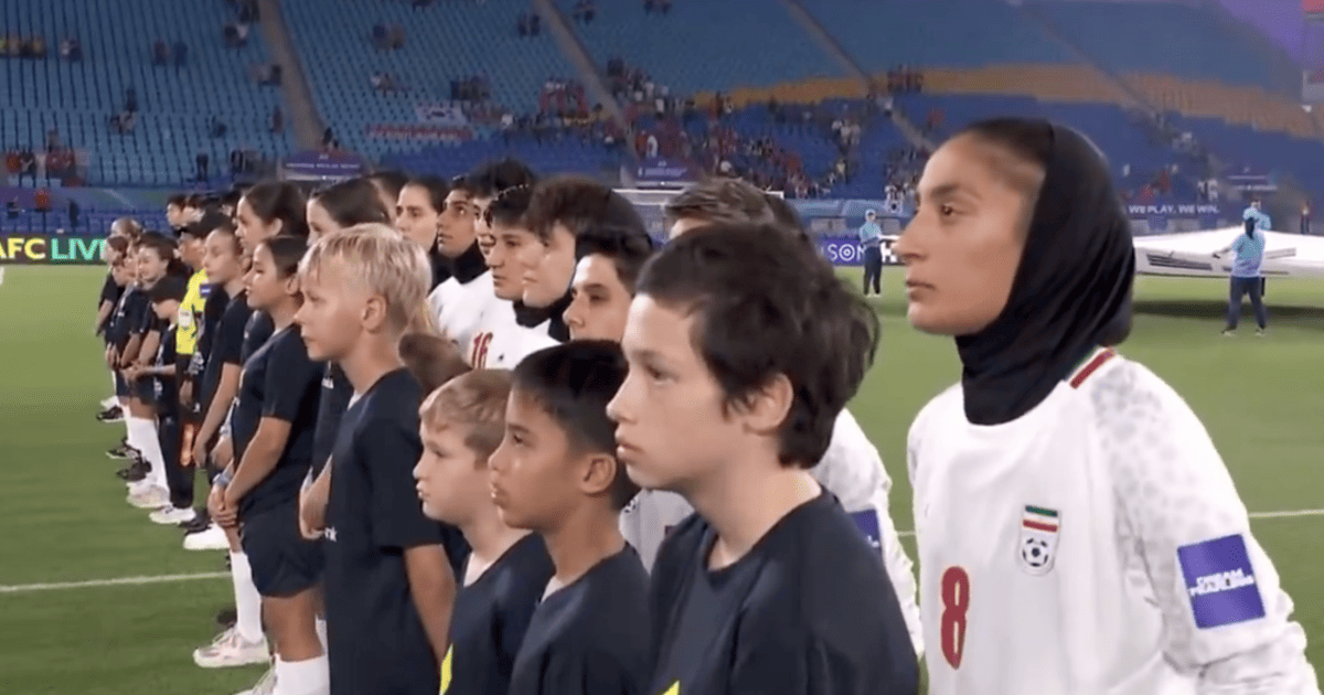 Silent Stand: Iran's Women's Soccer Team's Anthem Protest Captivates Global Audience