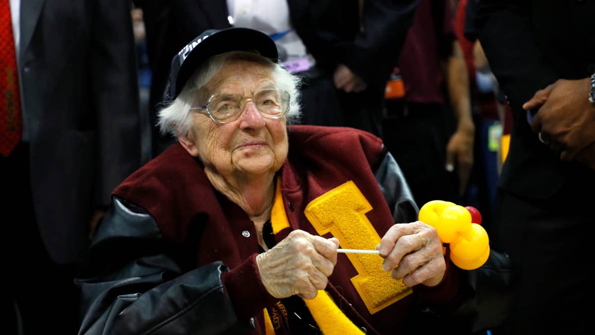 Sister Jean Immortalized With Statue on Her 107th Birthday