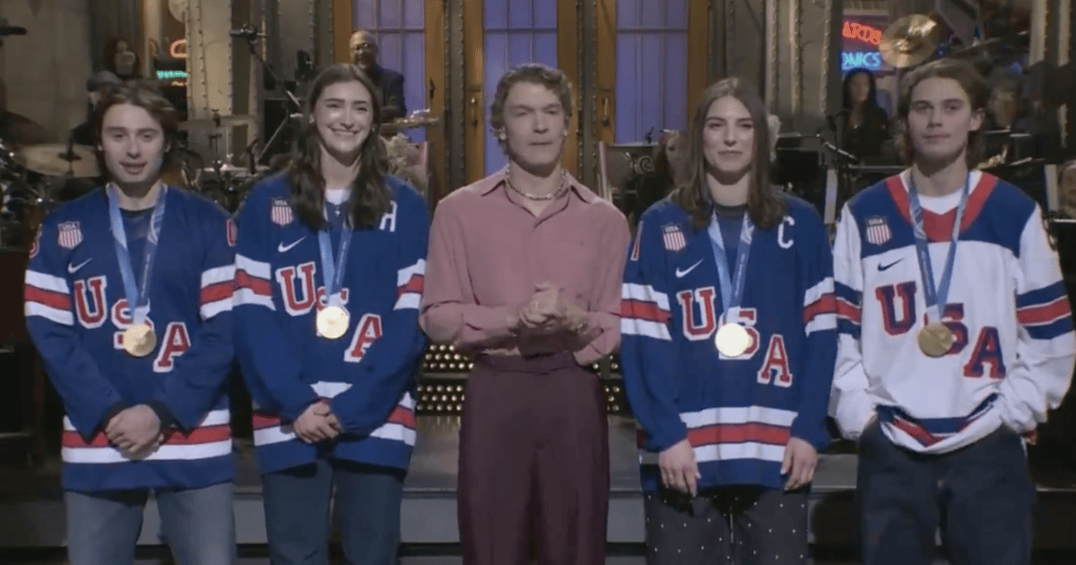 SNL Skates Past USA Hockey Drama With Gold Medal Unity Moment