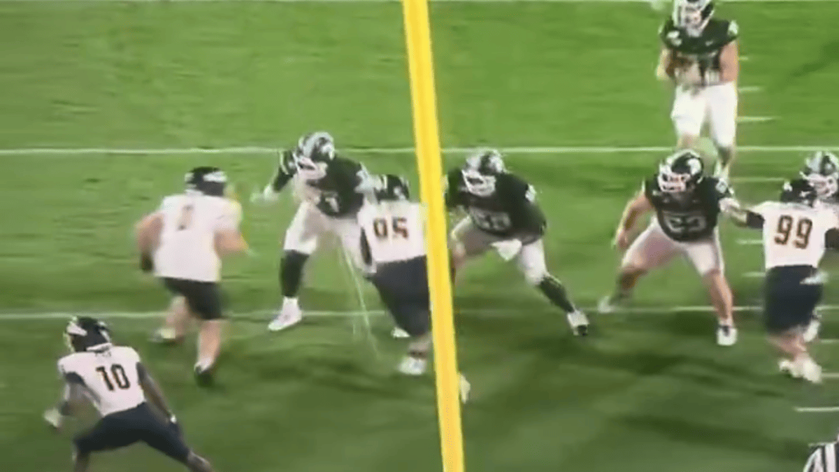 Spartans Lineman's Mid-Game Upset Steals the Show in Season Opener