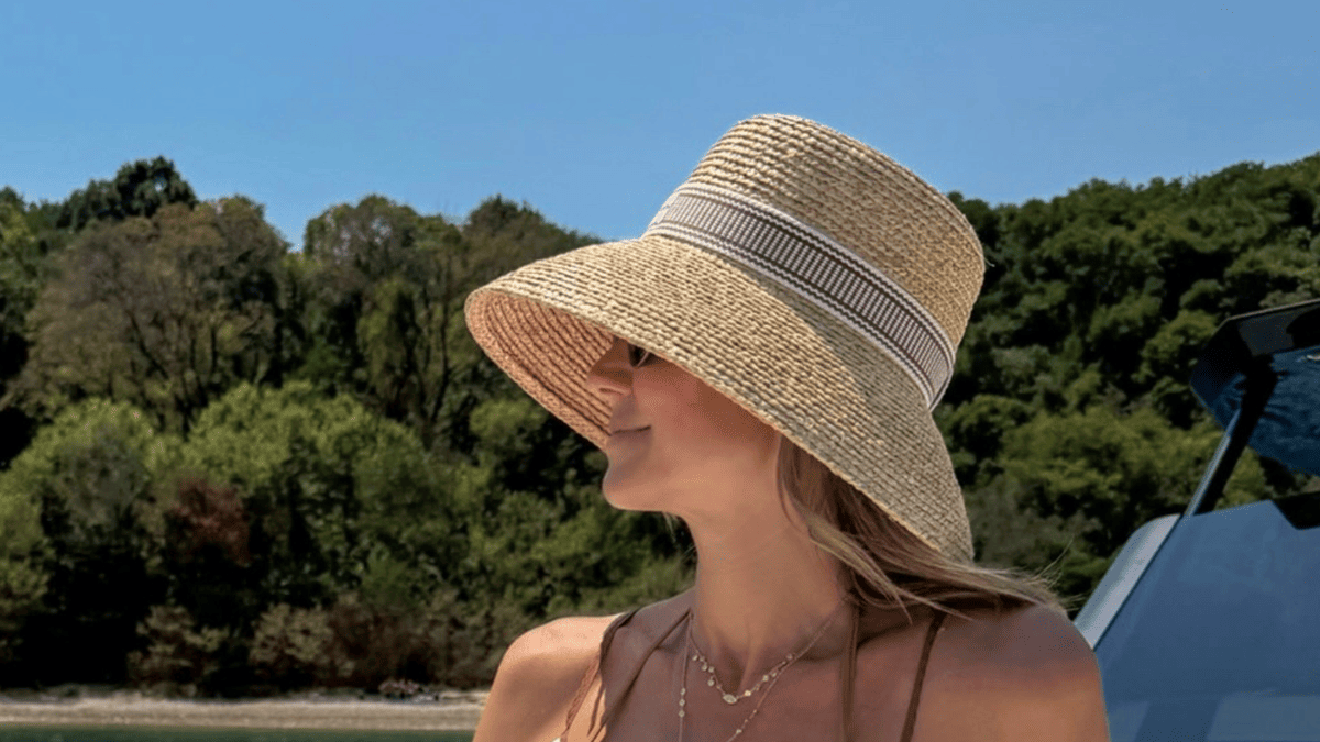 Stacy Keibler Sizzles in Greek Vacation Swimsuit Photo at 46