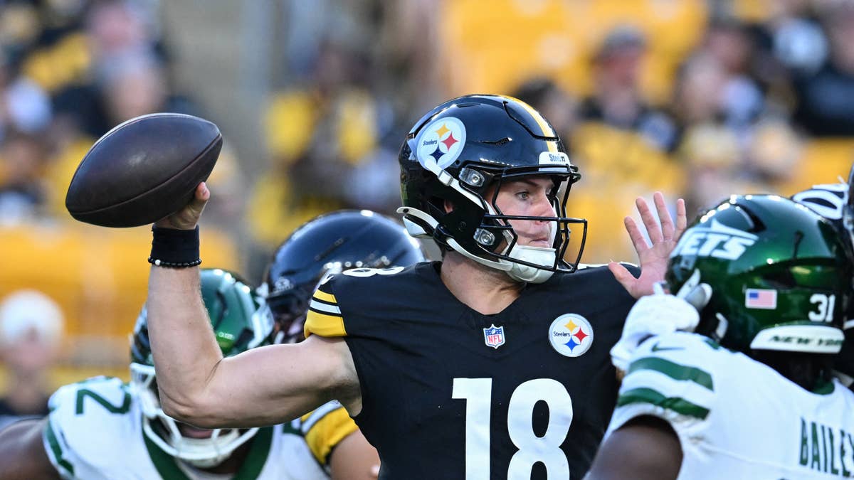 Steelers Lock In Backup QB Spot Despite Preseason Struggles