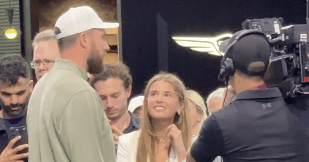 Swifties Demand Apology After Travis Kelce Spotted Chatting with Trump Granddaughter