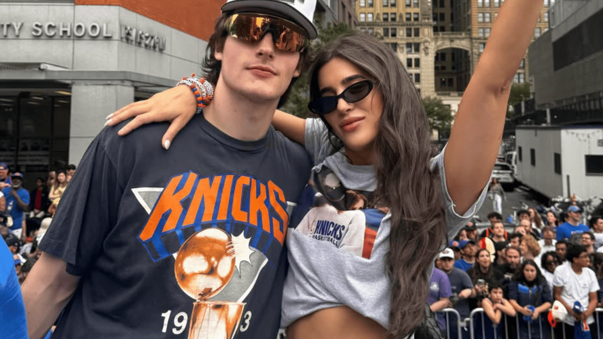 Swimsuit Photo of Tyler Kolek's Girlfriend Steals Spotlight After Knicks Parade