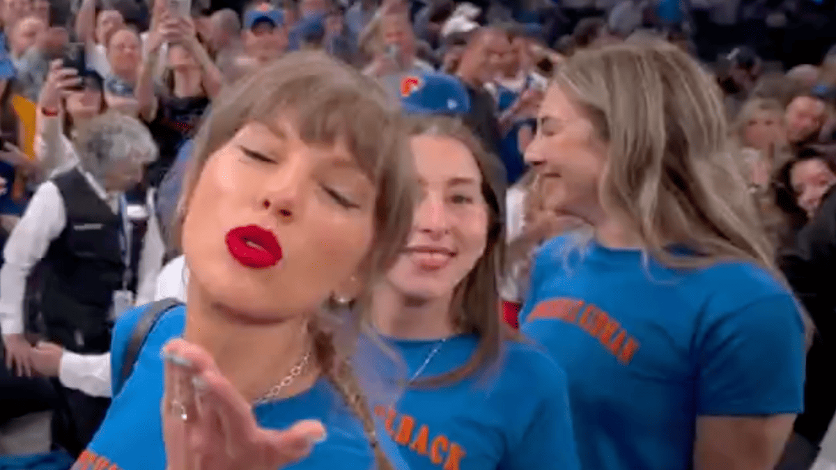 Taylor Swift Steals the Show in Knicks Colors at NBA Finals Game 4