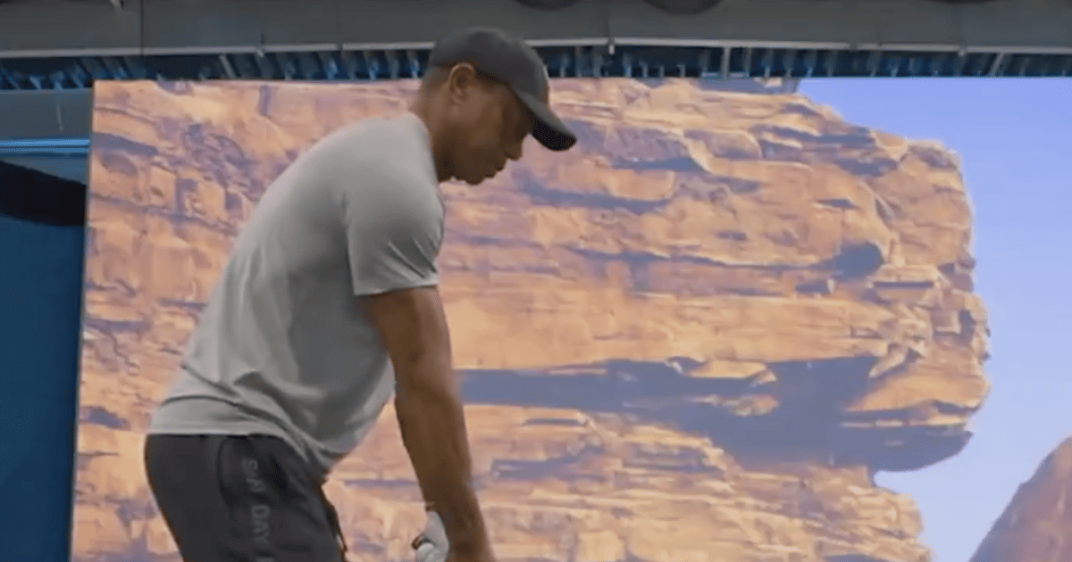 Tiger Woods' Heavily Wrapped Leg Steals Spotlight Ahead of TGL Comeback