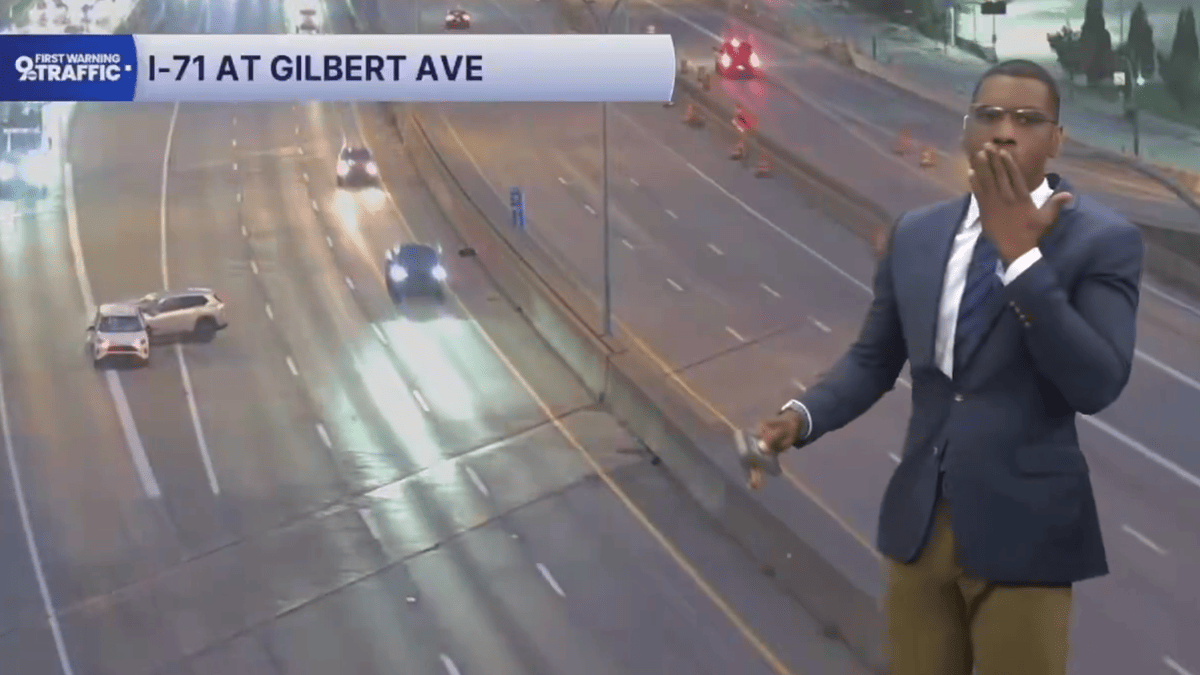 Traffic Reporter's Shockingly Honest On-Air Reaction to Live Car Crash Goes Viral